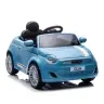 Bērnu elektroauto Fiat 500e Blue