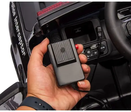 Pojazd na akumulator Ford Ranger Police Black