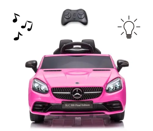 Bērnu elektroauto Mercedes-Benz SLC Pink