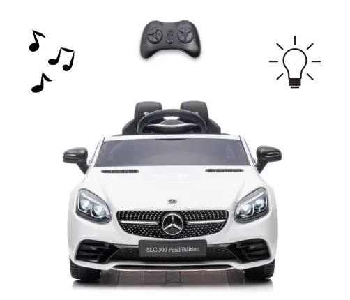 Bērnu elektroauto Mercedes-Benz SLC White