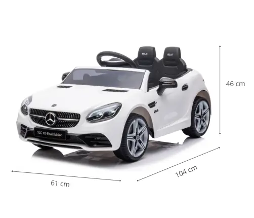 Bērnu elektroauto Mercedes-Benz SLC White