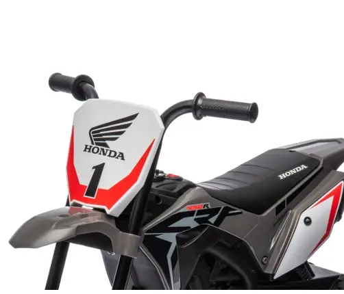 Bērnu elektro motocikls HONDA CRF 450R Grey