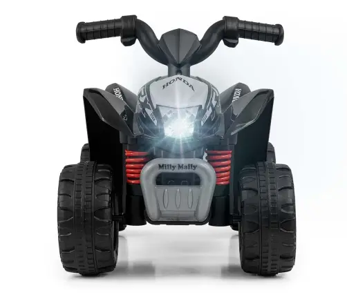 Elektriskais kvadracikls bērniem HONDA ATV Black Elektriskais kvadracikls bērniem HONDA ATV Black