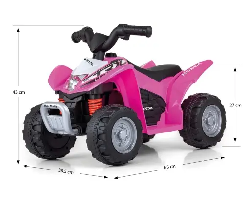 Elektriskais kvadracikls bērniem HONDA ATV Pink Elektriskais kvadracikls bērniem HONDA ATV Pink