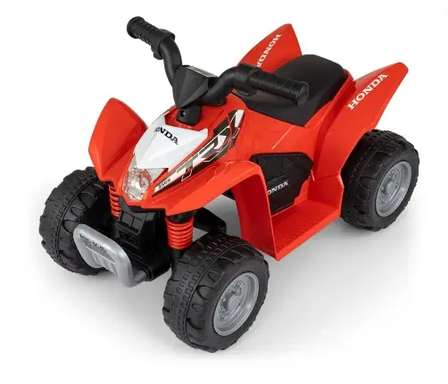Электрический квадроцикл для детей HONDA ATV Red