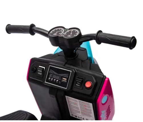 Pojazd na akumulator Skuter City Pink