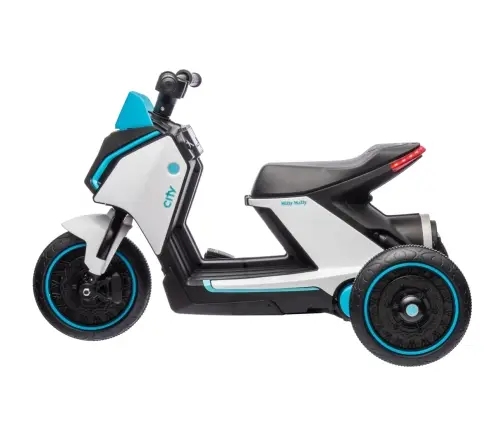 Bērnu tricikls ar akumulatoru City White
