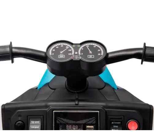 Bērnu tricikls ar akumulatoru City White