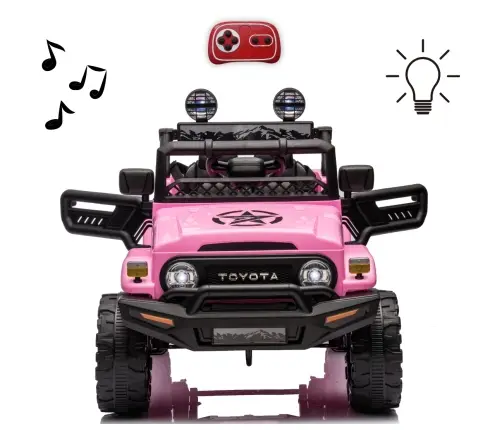 Bērnu elektroauto Toyota FJ Cruiser Pink