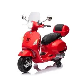 Bērnu elektriskais motocikls Vespa GTS Super Red