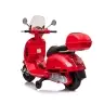 Bērnu elektriskais motocikls Vespa GTS Super Red