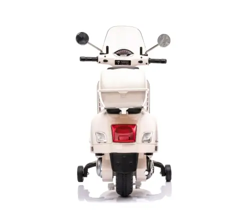 Bērnu elektriskais motocikls Vespa GTS Super White