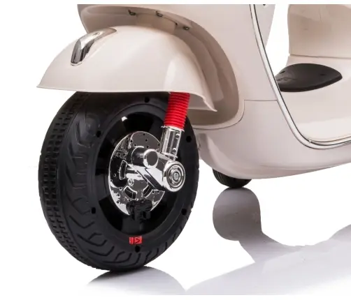 Bērnu elektriskais motocikls Vespa GTS Super White