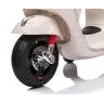 Bērnu elektriskais motocikls Vespa GTS Super White