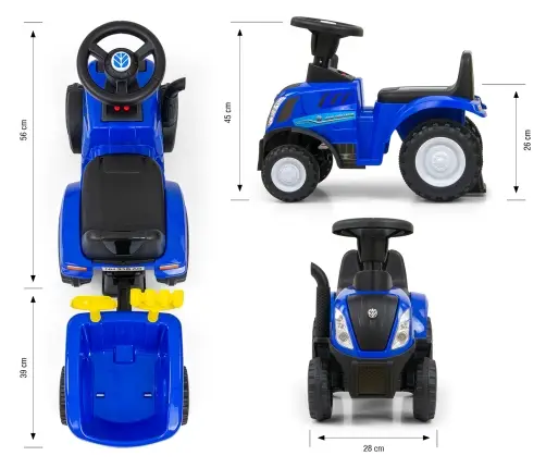Stumjamā mašīna - trakots NEW HOLLAND T7 TRACTOR Blue