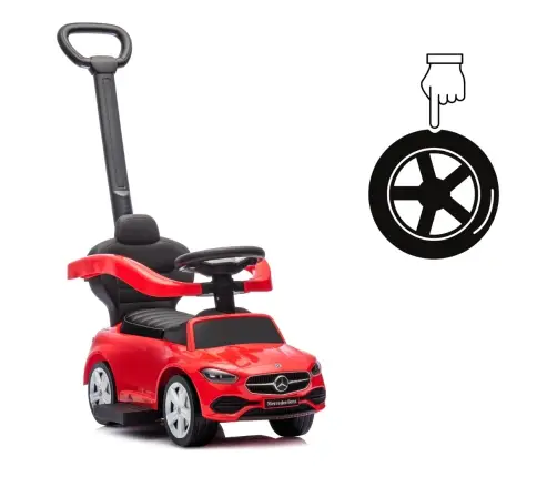 Skrejmašīna - staigulis MERCEDES C-Class Deluxe Red