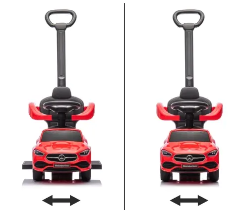 Детская машинка-каталка Milly Mally MERCEDES C-Class Red