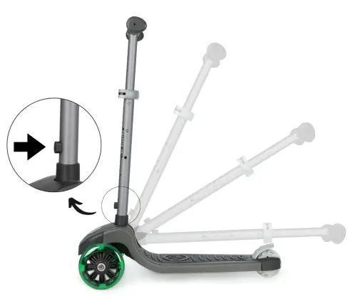 Самокат Qplay Hulajnoga Future Eco New Green