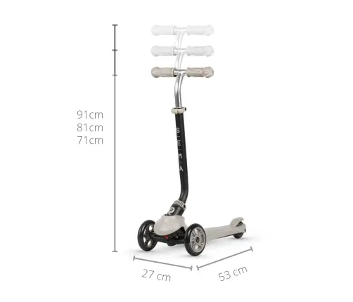 Qplay Hulajnoga Sema 3w1 Beige