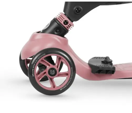 Qplay Hulajnoga Sema 3w1 Pink