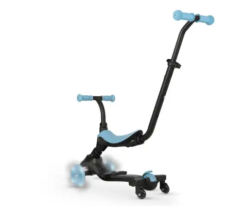 Skrejritenis Qplay Hulajnoga Sema Evo 3in1 Sky Blue