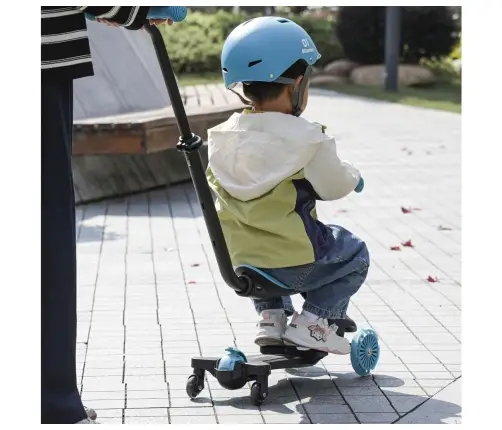 Skrejritenis Qplay Hulajnoga Sema Evo 3in1 Sky Blue