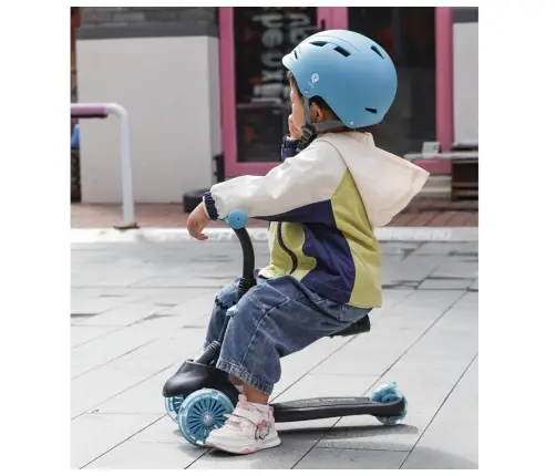 Skrejritenis Qplay Hulajnoga Sema Evo 3in1 Sky Blue