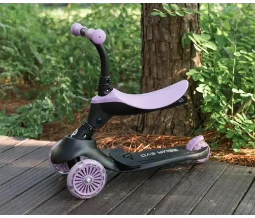 Самокат Qplay Hulajnoga Sema Evo 3в1 Violet
