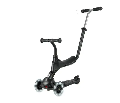 Skrejritenis Qplay Hulajnoga Sema Pro 3in1 Black