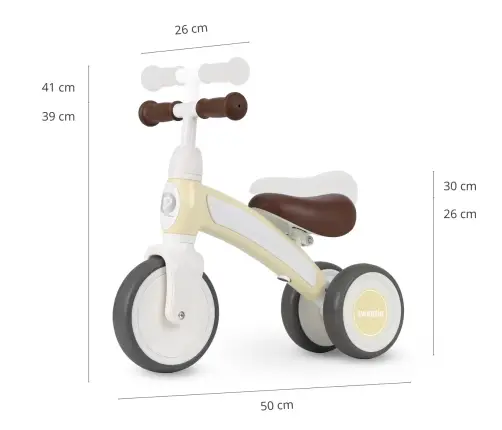 Balansa ritenis Qplay Sweetie Cream