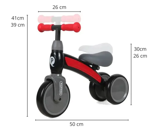 Беговел Qplay Sweetie Red