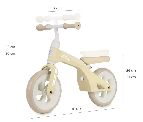 Беговел Qplay Tech Cream