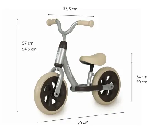 Balansa ritenis Qplay Trainer Silver