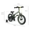 Balansa ritenis Qplay Miniby 14 collas Grey