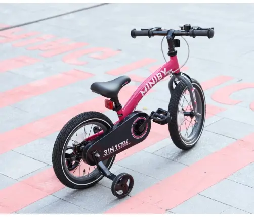 Balansa ritenis Qplay Miniby 14 collas Rosa