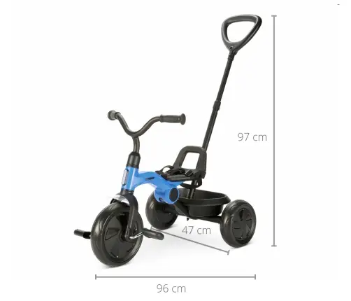 Bērnu trīsritenis Qplay Ant Plus Sky Blue