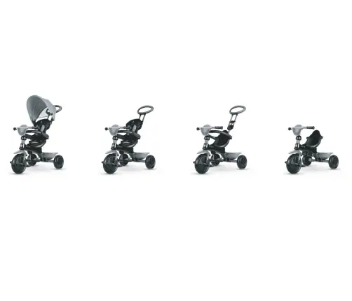 Bērnu trīsritenis Qplay Cosy Grey