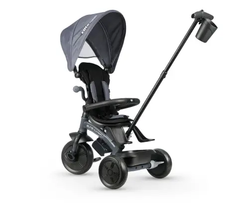 Qplay Rowerek Trójkołowy Elite Platinum Grey