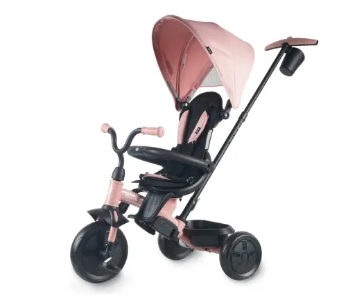 Qplay Rowerek Trójkołowy Elite Platinum Pink