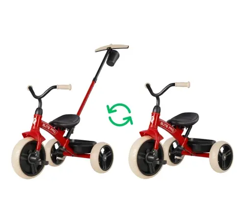 Bērnu trīsritenis Qplay Elite Pro Red