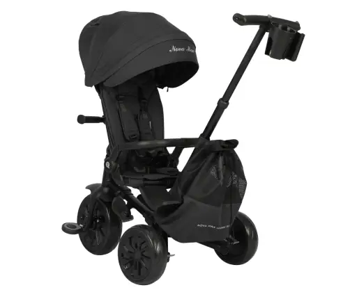 Qplay Nova Max Black Tricycle