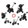 Qplay Nova Max Black Tricycle
