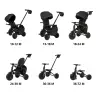 Qplay Nova Max Black Tricycle
