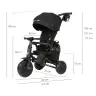 Qplay Nova Max Black Tricycle