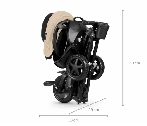 Qplay Nova Niello Khaki Трёхколёсный велосипед