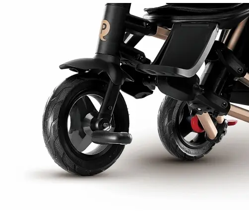 Детский трехколесный велосипед Qplay Nova+ Rubber Golden