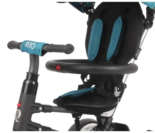 Bērnu trīsritenis Qplay Rito Air Green