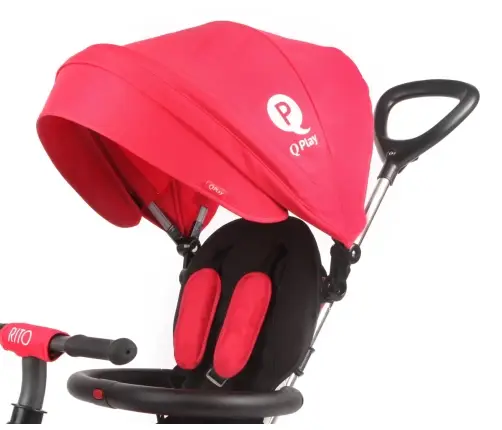 Bērnu trīsritenis Qplay Rito Air Red