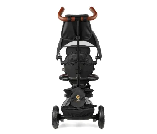 Bērnu trīsritenis Qplay Rito Deluxe Rubber Black