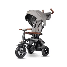 Qplay Rowerek Trójkołowy Rito Deluxe Rubber Grey